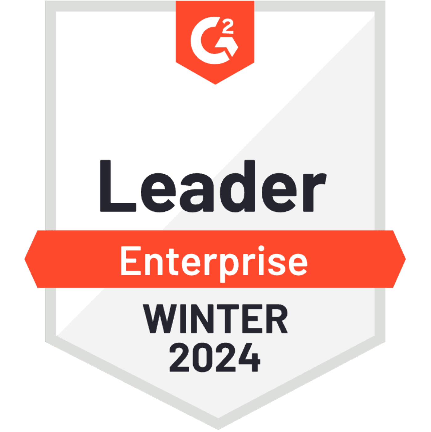 G2 Badge: Leader Enterprise Winter 2024