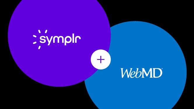 Thumbnail of the symplr and WebMD logos