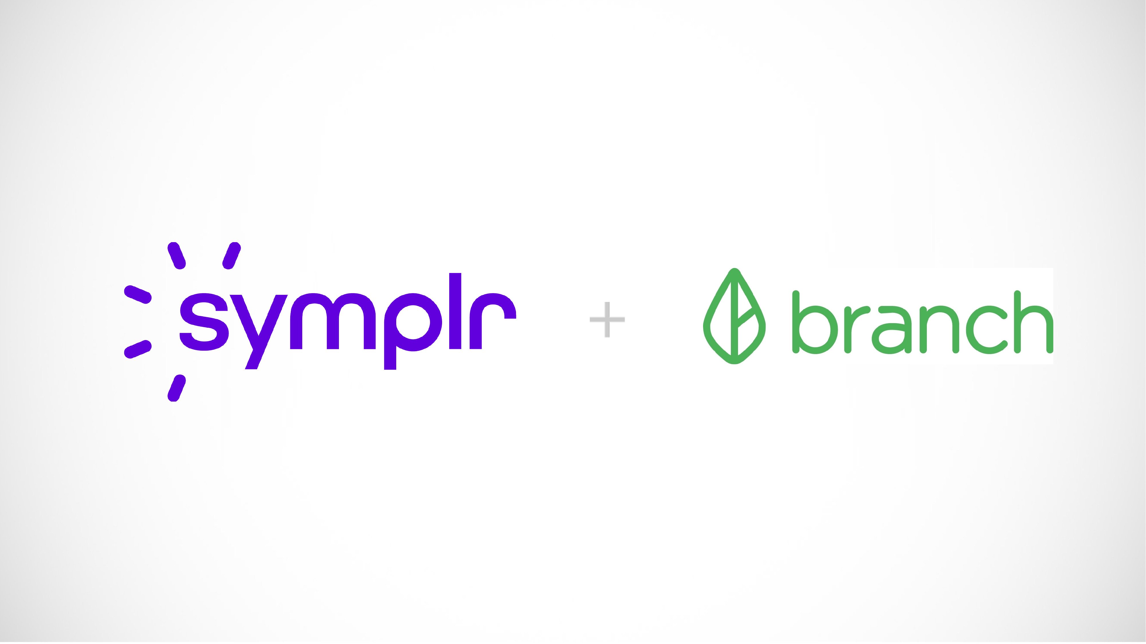 symplr + branch partnership