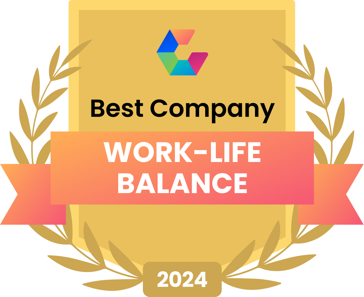 2024 Comparably Best Work Life Balance