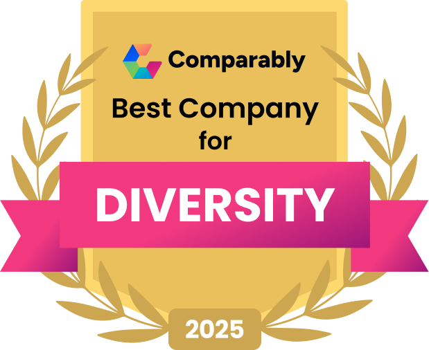 2025 Best for Diversity Comparably