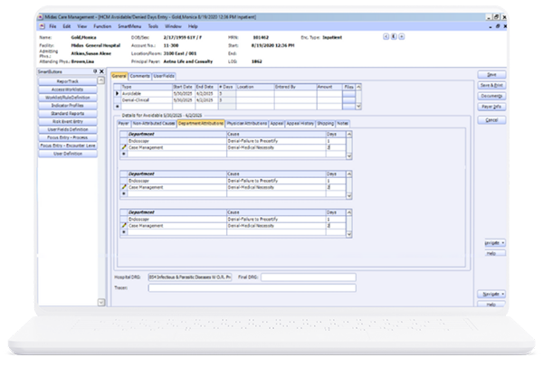 Care Management – PAYER DENIALS 1 Laptop 1